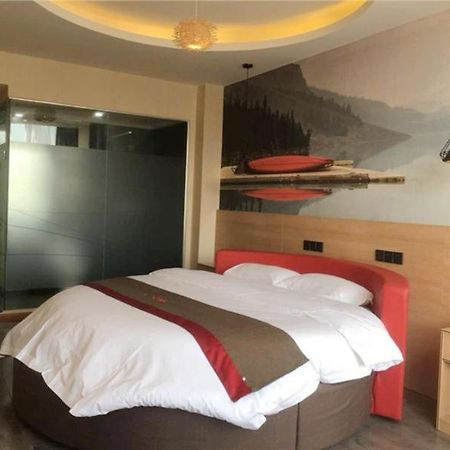 Thank Inn Plus Hotel Hebei Shijiazhuang Wuji County Bus Station Extérieur photo