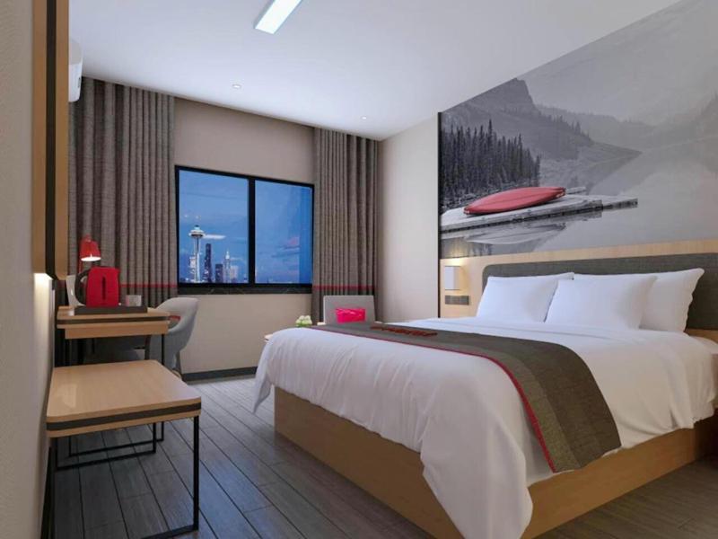 Thank Inn Plus Hotel Hebei Shijiazhuang Wuji County Bus Station Extérieur photo