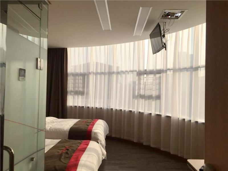 Thank Inn Plus Hotel Hebei Shijiazhuang Wuji County Bus Station Extérieur photo