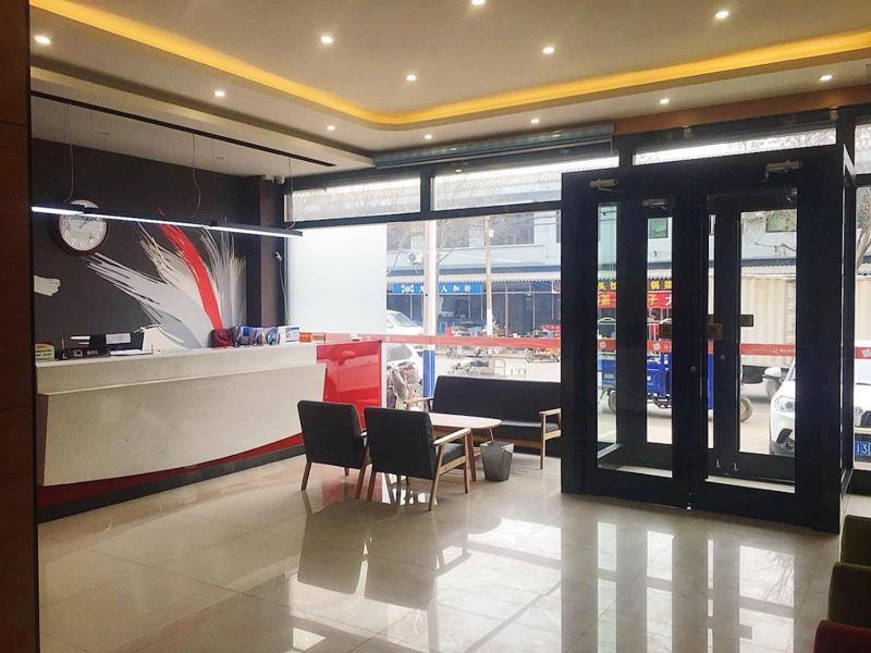 Thank Inn Plus Hotel Hebei Shijiazhuang Wuji County Bus Station Extérieur photo